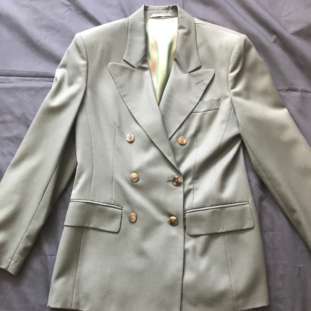 Olive green United Colors of Benetton blazer
